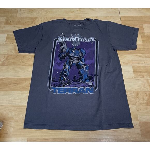 StarCraft Terran T Shirt Blizzard Size Small - Picture 1 of 3